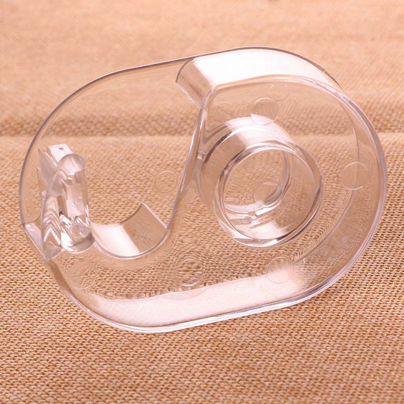 Fashion Transparent Tape Cutter Πλαστικό Washi Paper Tape Ψαλίδι Ταινίες Ειδική θήκη κοπής Σχολικά είδη γραφείου