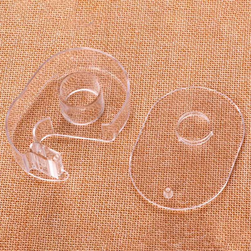 Fashion Transparent Tape Cutter Πλαστικό Washi Paper Tape Ψαλίδι Ταινίες Ειδική θήκη κοπής Σχολικά είδη γραφείου