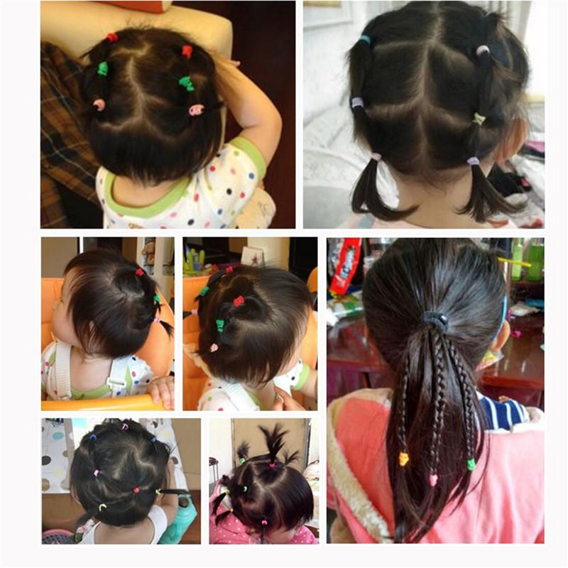 Υψηλής ποιότητας 902 Διαφανές λευκό ελαστικό λαστιχένιο σχοινί Γυναικεία κορίτσια παιδική γραβάτα Εργαλεία styling μαλλιών Μαθητές Σχολικά είδη