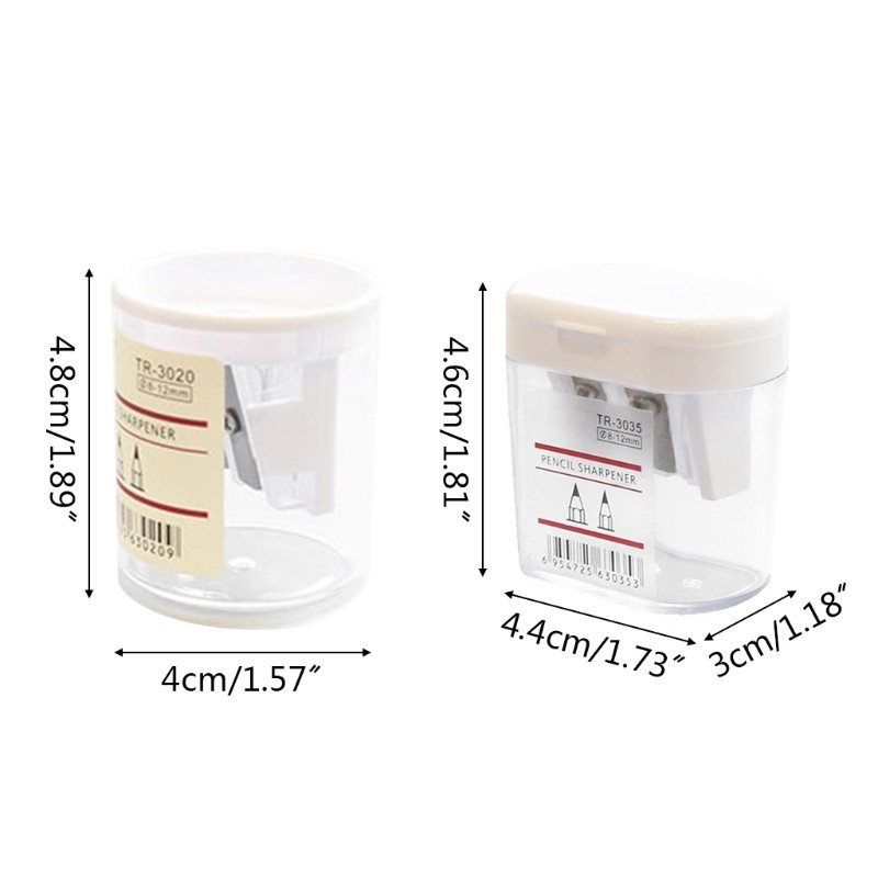 Kaasaskantav ümmarguse paberiga käsitsi teritaja, mis sobib HB/2B/pehme/kõvasöe/värvilise pliiatsiga jumestuspliiats täiskasvanutele üliõpilastele