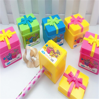 Δημιουργική ξύστρα μολυβιών με διπλές τρύπες Cute Things Κουτί στυλό 2 οπών Μαχαίρι παιδικό δώρο Kawaii Γραφική ύλη Σχολικά είδη γραφείου για το σπίτι