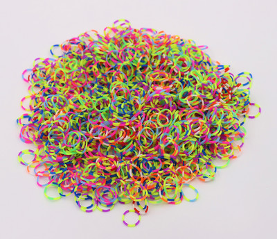 200 bucăți benzi de cauciuc pentru războaie de țesut brățări pentru fete instrument de țesut bricolaj, accesorii pentru brățări din silicon elastic, jucării pentru copii, colier cadou pentru băieți