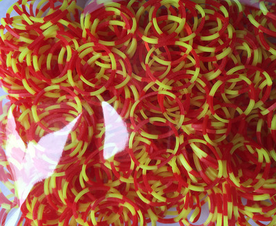 300 de bucăți elasticitate ridicată pentru părul animalelor de companie Banda de cauciuc pentru păr pentru câini, pisici, bricolaj, arcuri de păr, accesorii pentru ac de păr, jucării pentru copii