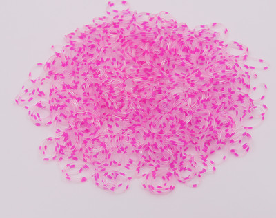 2023 Βραχιόλι 200Pcs Candy Loom Λαστιχένιες λωρίδες για Παιδιά Μαλλιά Λαστιχένιες λωρίδες αργαλειού Φτιάξτε υφαντό κολιέ DIY Παιχνίδια Χριστουγεννιάτικα δώρα
