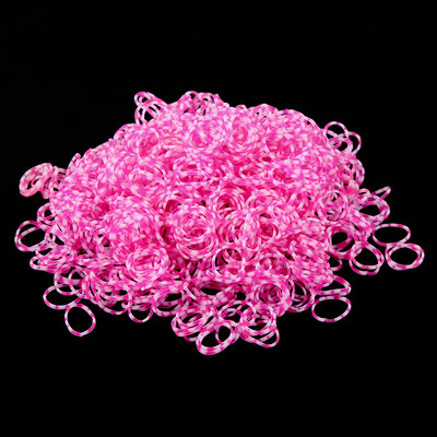 2023 Βραχιόλι 200Pcs Candy Loom Λαστιχένιες λωρίδες για Παιδιά Μαλλιά Λαστιχένιες λωρίδες αργαλειού Φτιάξτε υφαντό κολιέ DIY Παιχνίδια Χριστουγεννιάτικα δώρα