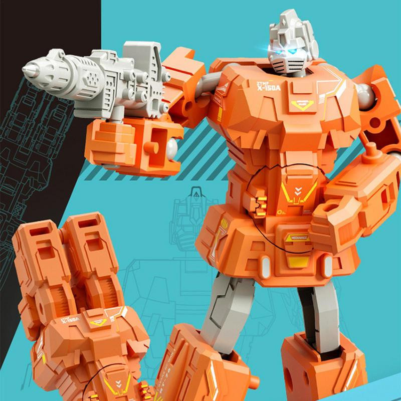 Kreativna deformacijska gel olovka u obliku robota Dječačka gel olovka s crnom tintom Odvojivi dnevnik Ispit za pisanje uredskog pribora Poklon