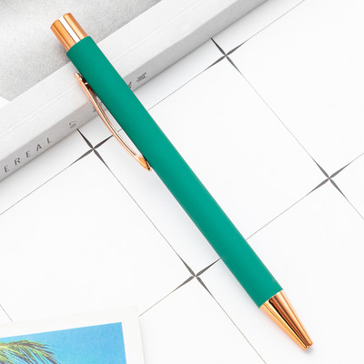 1 komad Lytwtw's Spray Glue Pen Cute Wedding Rose Gold Metalni pribor Školski uredski pribor Vrti se