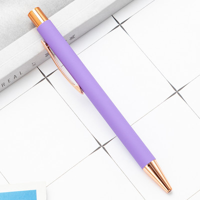 1 komad Lytwtw's Spray Glue Pen Cute Wedding Rose Gold Metalni pribor Školski uredski pribor Vrti se