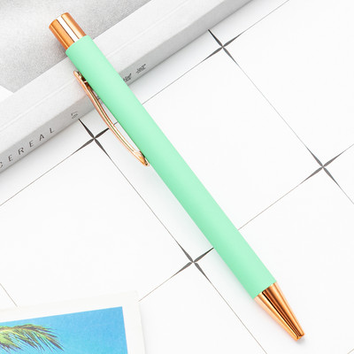 1 komad Lytwtw's Spray Glue Pen Cute Wedding Rose Gold Metalni pribor Školski uredski pribor Vrti se