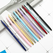 1 τεμάχιο Lytwtw`s Stationery Σχολικά προμήθειες Roller στυλό πολυτελείας χαριτωμένο γάμου ροζ χρυσό μεταλλικό στυλό γραφείου υψηλής ποιότητας