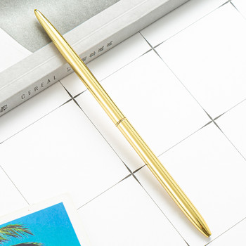 1 τεμάχιο Lytwtw\'s Stationery Σχολικά προμήθειες Roller στυλό πολυτελείας χαριτωμένο γάμου ροζ χρυσό μεταλλικό στυλό γραφείου υψηλής ποιότητας