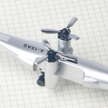 Творческа гел-писалка с форма на самолет с хеликоптер 0,5 mm Специална гел-писалка за боен хеликоптер Подарък за момче за писане на студенти Офис консумативи