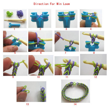 600 Elastic Glow Rabber Loom Bands DIY Handmake Rubber Band Βραχιόλια Δώρα για παιδιά Γυναικεία κοσμήματα καρπού προμήθειες κατασκευής Νέα