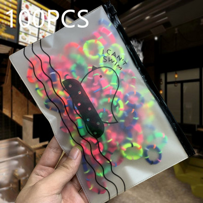 1000/100/20 комплекта висококачествени цветни найлонови момичета, малки еластични ленти за коса, гумена лента, детски аксесоари за коса, шапка, връзки за коса