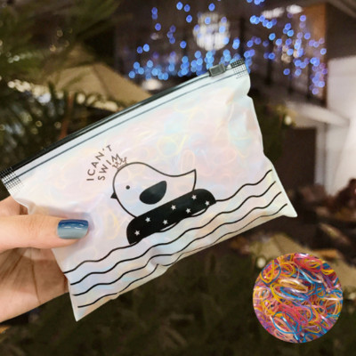 1000/100/20 комплекта висококачествени цветни найлонови момичета, малки еластични ленти за коса, гумена лента, детски аксесоари за коса, шапка, връзки за коса