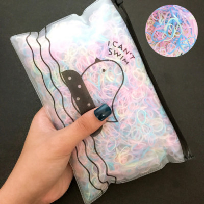 1000/100/20 комплекта висококачествени цветни найлонови момичета, малки еластични ленти за коса, гумена лента, детски аксесоари за коса, шапка, връзки за коса