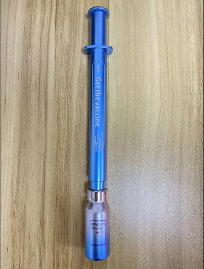1Pcs Creative Luminous Syringe Modeling Neutral Pen Gel Signature Pens Students Nurse Gift Stationery