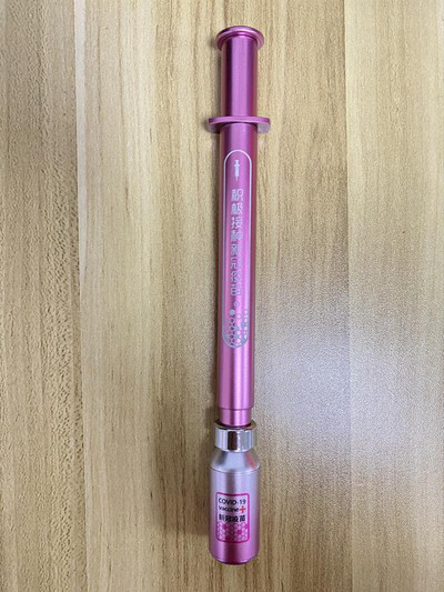 1Pcs Creative Luminous Syringe Modeling Neutral Pen Gel Signature Pens Students Nurse Gift Stationery