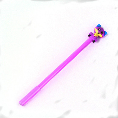 Cartoon Cute Fox Gel Pen Stationery Gift 0,5mm Προαιρετικό μπλε μαύρο μελάνι για στυλό σχολικού γραφείου