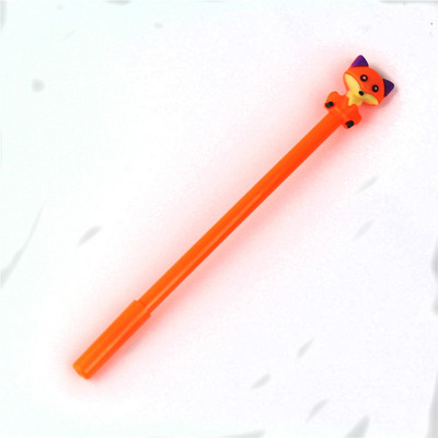 Cartoon Cute Fox Gel Pen Stationery Gift 0,5mm Προαιρετικό μπλε μαύρο μελάνι για στυλό σχολικού γραφείου