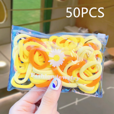 1000/100/20 Pack Υψηλής ποιότητας ελαστικές νάιλον κορδέλες μαλλιών για κορίτσια Πολύχρωμο λαστιχάκι παιδικό αξεσουάρ μαλλιών Δεσμοί κεφαλής