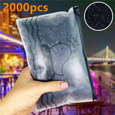 1000/100/20 Pack Υψηλής ποιότητας ελαστικές νάιλον κορδέλες μαλλιών για κορίτσια Πολύχρωμο λαστιχάκι παιδικό αξεσουάρ μαλλιών Δεσμοί κεφαλής