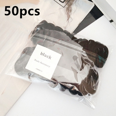 1000/100/20 Pack Υψηλής ποιότητας ελαστικές νάιλον κορδέλες μαλλιών για κορίτσια Πολύχρωμο λαστιχάκι παιδικό αξεσουάρ μαλλιών Δεσμοί κεφαλής