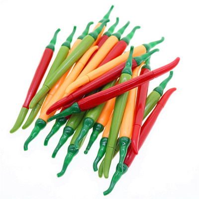 1 τεμ. Chili Gel Pen Fresh Vegetable Chili Styling Novelty Gift Στυλό 0,38 MM Gel στυλό Φοιτητικά επιστολόχαρτα προμήθειες γραφείου