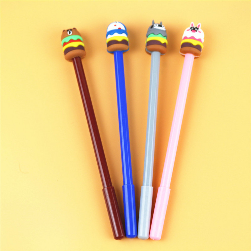 Creative Kawaii Anmal Гел Химикалки Писалка за пълнене Училищни канцеларски материали Писане на подаръци