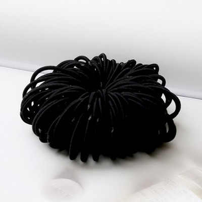 100 TK Tüdrukutele Armsad Nailonist Elastsed Juukselipsud Kummipaelad Juuksepaelad Lapse hobusesabahoidja Juuste Aksessuaarid Peakate