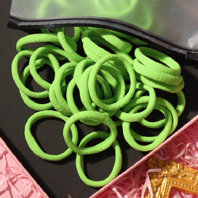 150 БР./Опаковка Памучни еластични вратовръзки за коса за жени Конска опашка Меки ленти за коса Модни аксесоари за коса 4,5 СМ унисекс ресници за коса