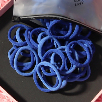 150 БР./Опаковка Памучни еластични вратовръзки за коса за жени Конска опашка Меки ленти за коса Модни аксесоари за коса 4,5 СМ унисекс ресници за коса