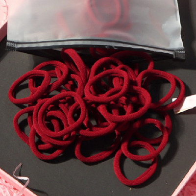 150 БР./Опаковка Памучни еластични вратовръзки за коса за жени Конска опашка Меки ленти за коса Модни аксесоари за коса 4,5 СМ унисекс ресници за коса