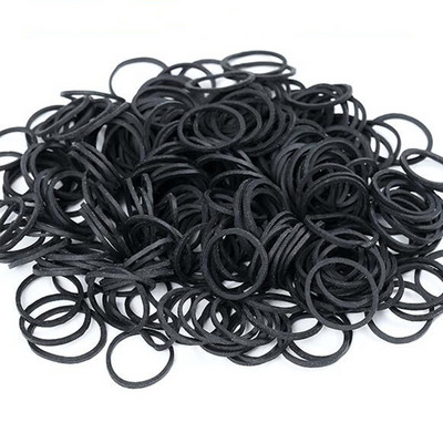 100Pcs Mini Rubber Bands Λαστιχένιο δαχτυλίδι γραφείου 16x1,4mm Μαλακές ελαστικές λωρίδες Βάση γραφικής ύλης Βρόχος για το σπίτι Σχολικά προμήθειες γραφείου