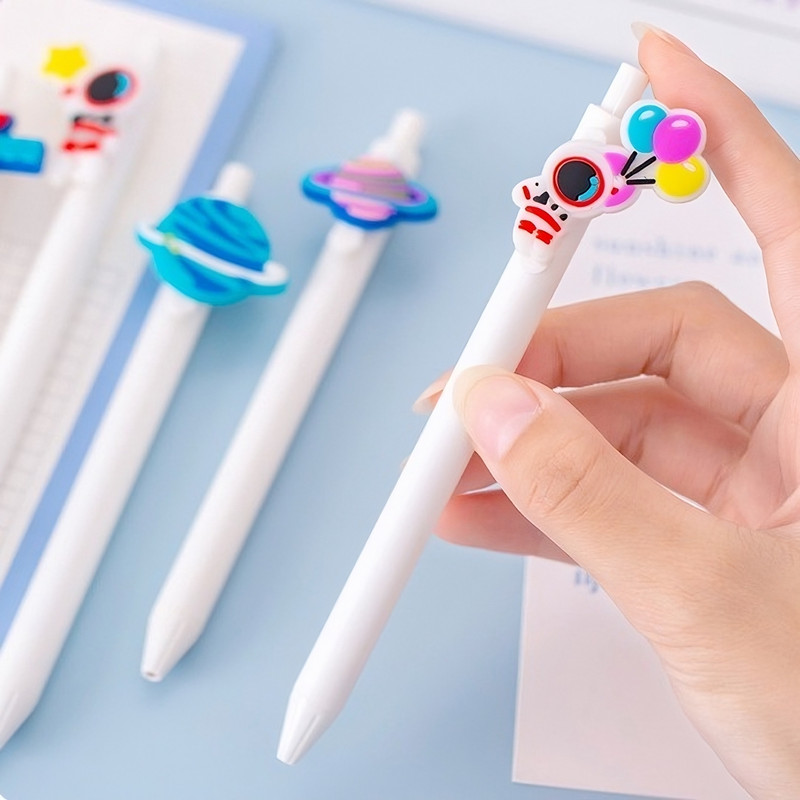 Creative Planet Astronaut Press Гел Химикалка Ученически коледни подаръци Награди Канцеларски материали