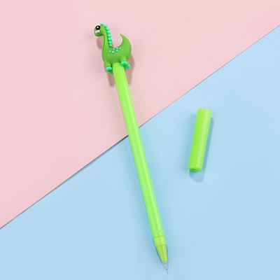 Сладък малък динозавър 0,5 мм комплект гел химикалки Писалка с мастило Канцеларски материали Училищни и офис консумативи