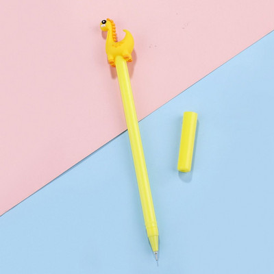 Сладък малък динозавър 0,5 мм комплект гел химикалки Писалка с мастило Канцеларски материали Училищни и офис консумативи