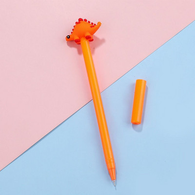 Сладък малък динозавър 0,5 мм комплект гел химикалки Писалка с мастило Канцеларски материали Училищни и офис консумативи