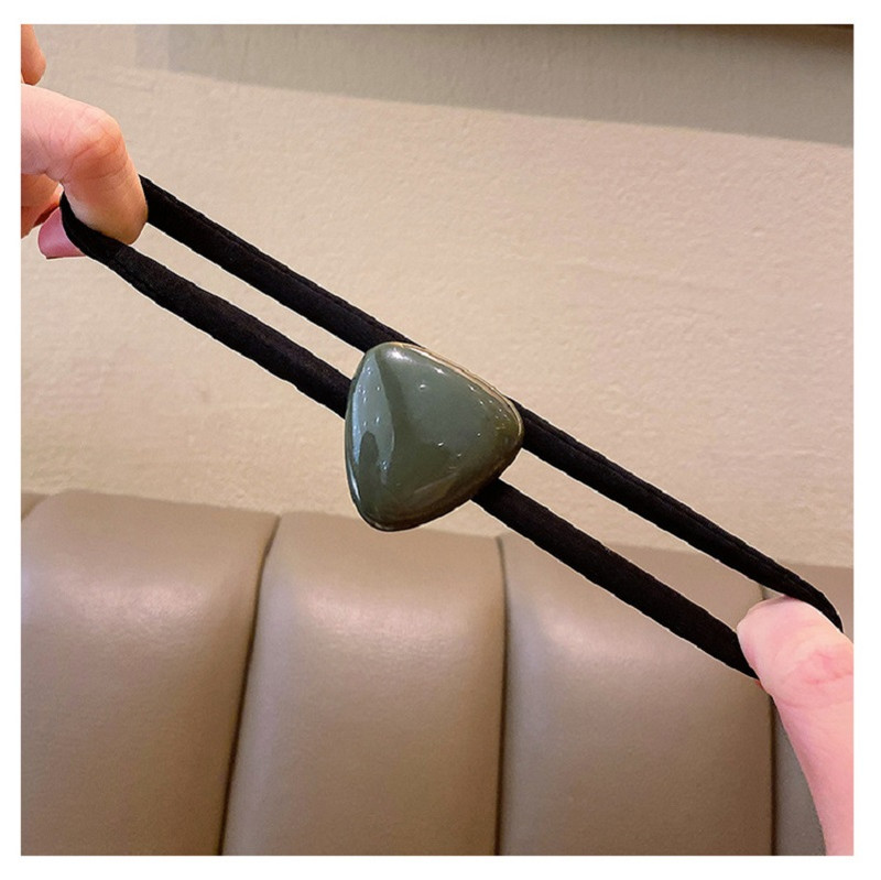 Елегантни панделки Scrunchies Модни дамски обикновени лъскави увивки за коса Дизайн на въже за корейски момичета Аксесоари за коса