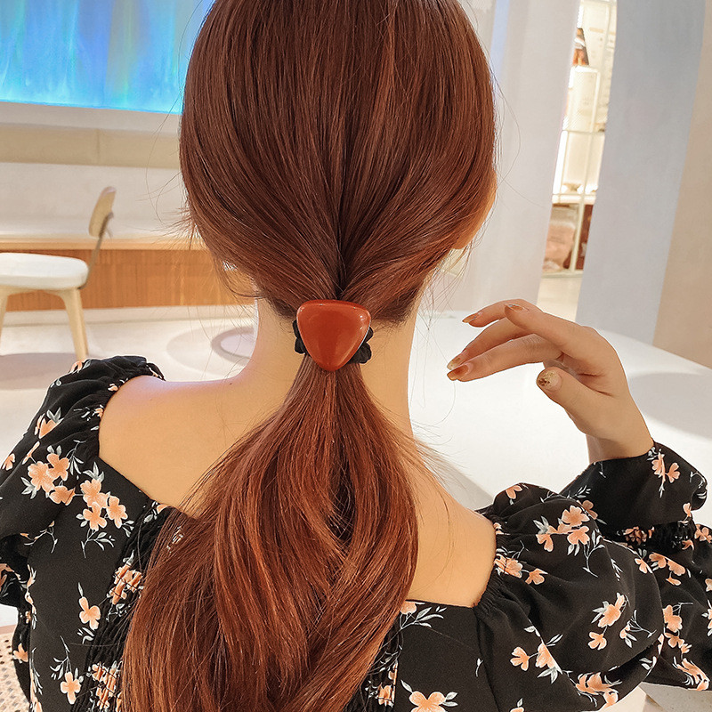 Елегантни панделки Scrunchies Модни дамски обикновени лъскави увивки за коса Дизайн на въже за корейски момичета Аксесоари за коса