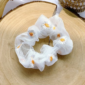 Γυναικεία Κορίτσια Silk Scrunchie Elastic Χειροποίητο πολύχρωμο κορδόνι με σχοινί Αλογοουρά Αξεσουάρ κεφαλής