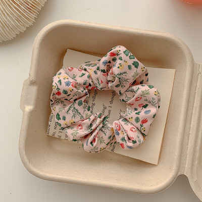 Γυναικεία Κορίτσια Silk Scrunchie Elastic Χειροποίητο πολύχρωμο κορδόνι με σχοινί Αλογοουρά Αξεσουάρ κεφαλής