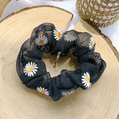 Γυναικεία Κορίτσια Silk Scrunchie Elastic Χειροποίητο πολύχρωμο κορδόνι με σχοινί Αλογοουρά Αξεσουάρ κεφαλής
