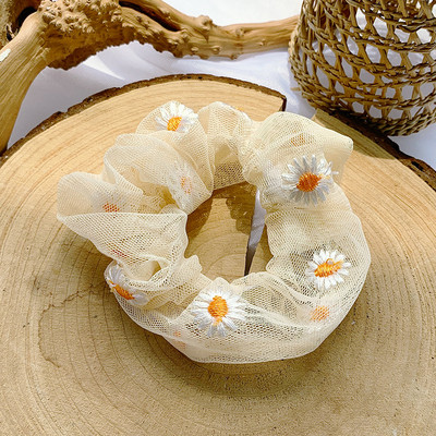 Γυναικεία Κορίτσια Silk Scrunchie Elastic Χειροποίητο πολύχρωμο κορδόνι με σχοινί Αλογοουρά Αξεσουάρ κεφαλής