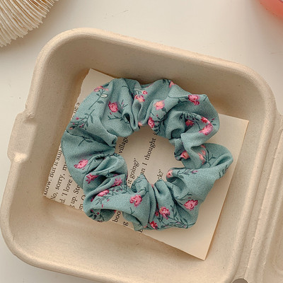 Γυναικεία Κορίτσια Silk Scrunchie Elastic Χειροποίητο πολύχρωμο κορδόνι με σχοινί Αλογοουρά Αξεσουάρ κεφαλής