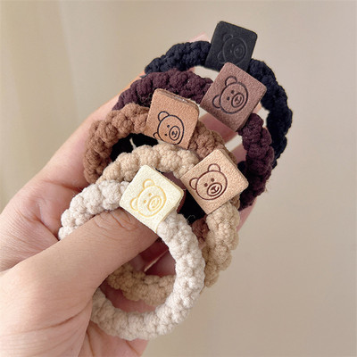 5 бр. Силни дамски щипки за коса Еластични ластици за коса за момичета Конска опашка Държачи за коса Ленти за глава за момичета Аксесоари за коса