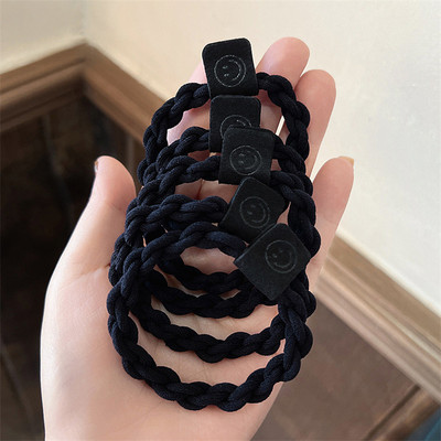 5 бр. Силни дамски щипки за коса Еластични ластици за коса за момичета Конска опашка Държачи за коса Ленти за глава за момичета Аксесоари за коса