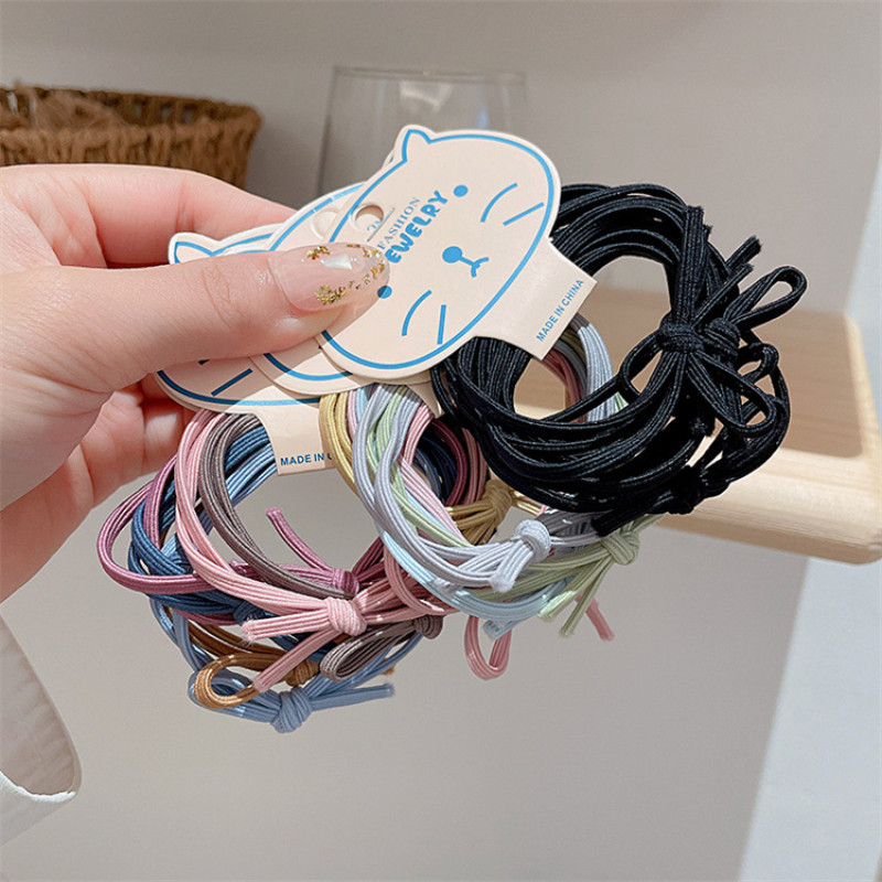 5 бр. Силни дамски щипки за коса Еластични ластици за коса за момичета Конска опашка Държачи за коса Ленти за глава за момичета Аксесоари за коса