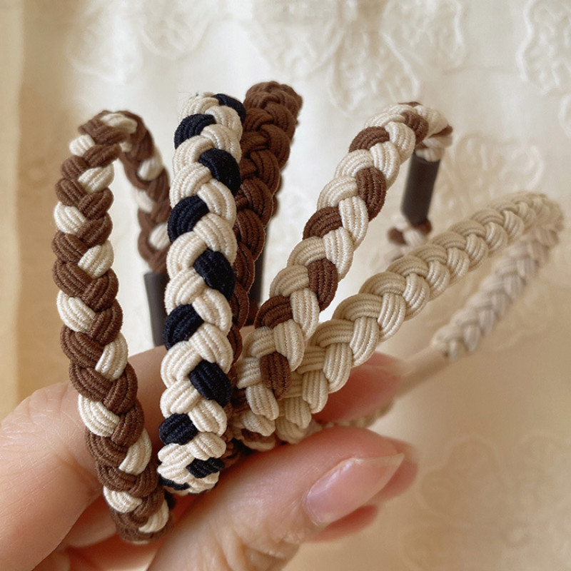 5 бр. Силни дамски щипки за коса Еластични ластици за коса за момичета Конска опашка Държачи за коса Ленти за глава за момичета Аксесоари за коса