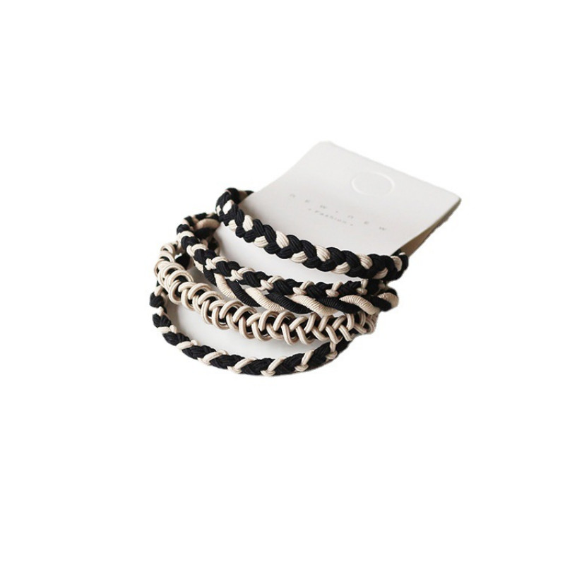 5 бр. Силни дамски щипки за коса Еластични ластици за коса за момичета Конска опашка Държачи за коса Ленти за глава за момичета Аксесоари за коса